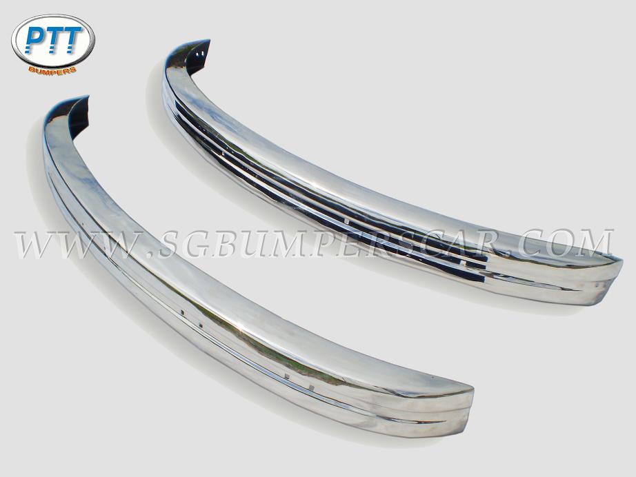 Volkswagen Beetle Late Model (1968-1973) Stainless Steel Bumpers